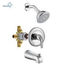 Aquacubic hot sale wall mounted shower mixer set Bathroom Shower Faucet